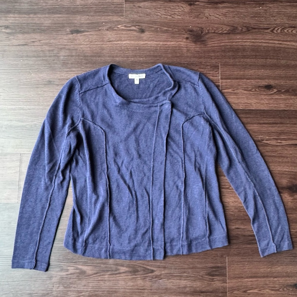 Eileen Fisher Navy Cardigan